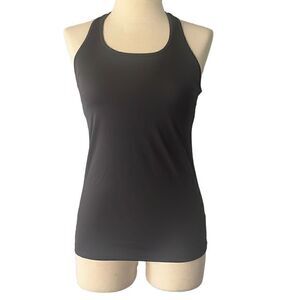 NWT YAS Yoga and Sportswear Charcoal Gray Sports Bra Top Women’s Medium